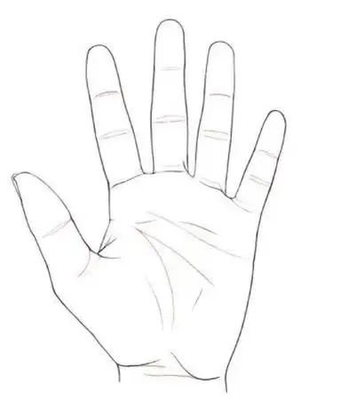 手掌简笔画大全 手掌简笔画大全图片