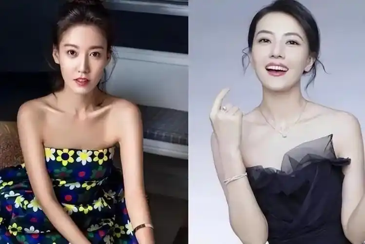 41岁高露和43岁高圆圆对比:长相像,气质佳,但风格却截然不同!