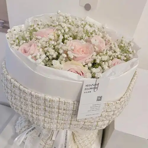 仙气飘飘又来喽小香风满天星花束