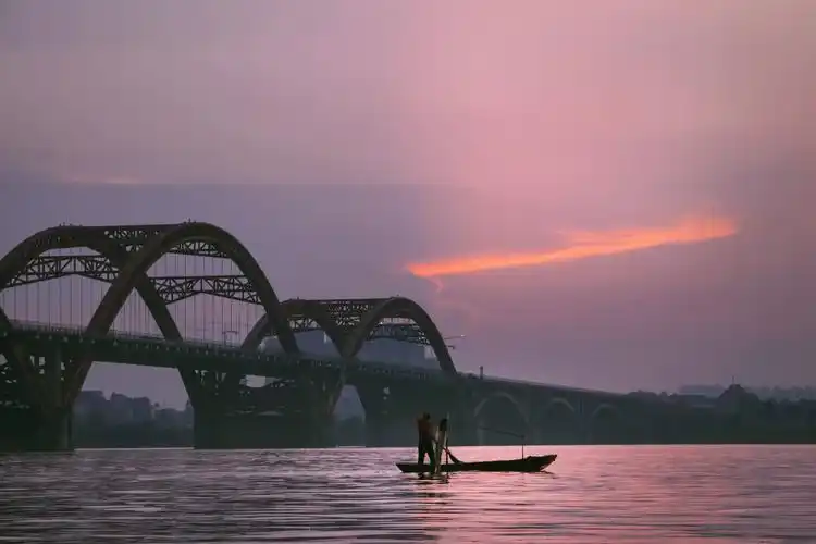 【图片6】长沙湘江落日--蜂鸟论坛照片套图
