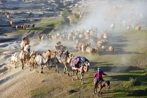 哈萨克族牧民转场记实