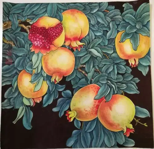 李灵秀的诗词与工笔画(花鸟篇)