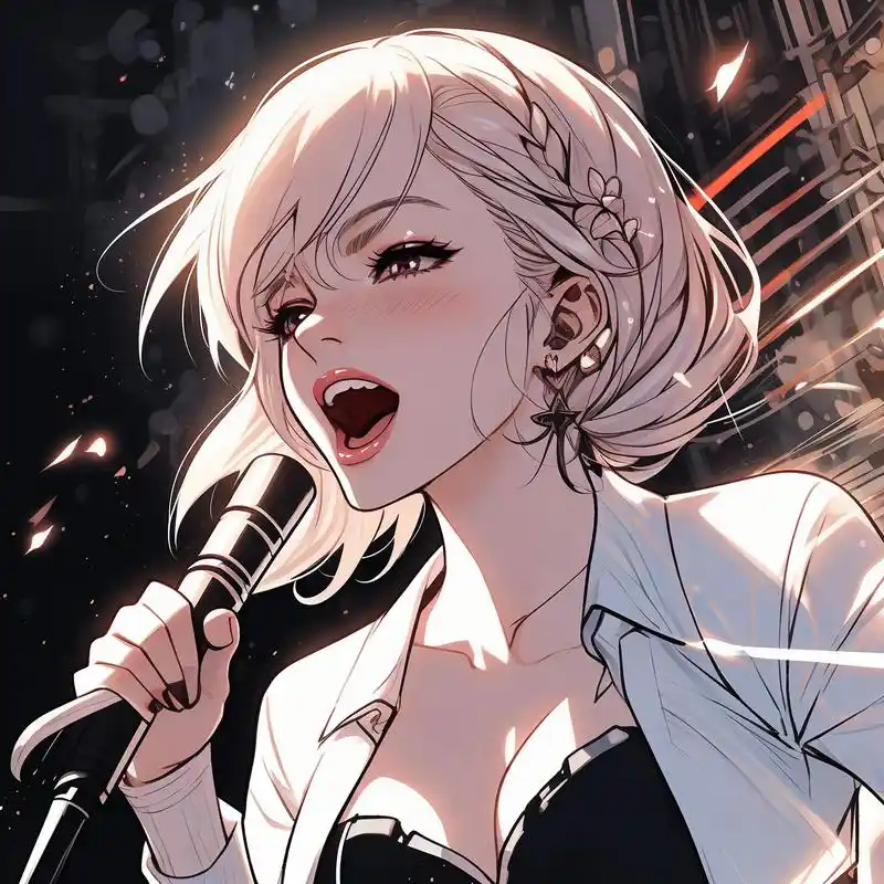 这里有一批超级美的唱歌女生头像等你来挑选.