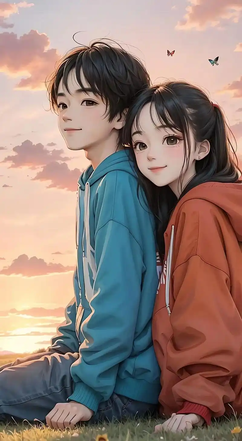 做一对美美的小情侣