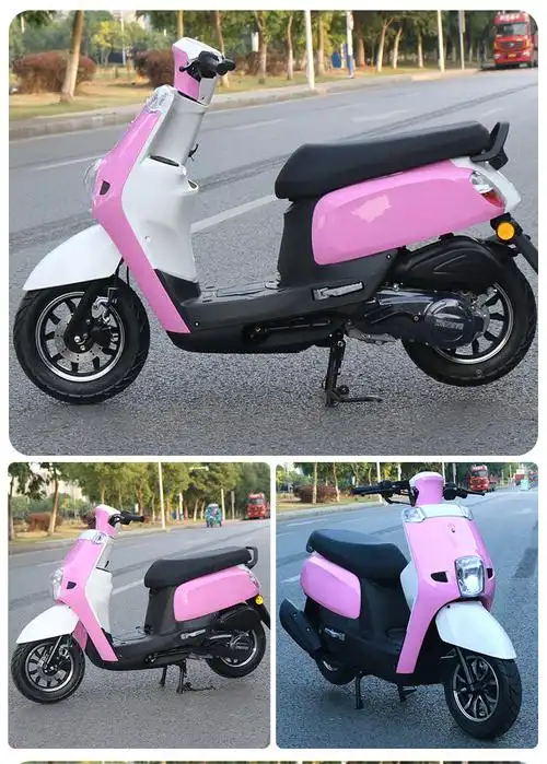 复古酷奇125cc国四电喷踏板摩托车s5踏板车100省油外卖可上牌 黑色