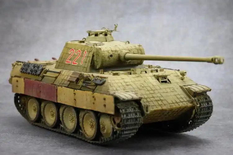 二战德军豹a坦克初期型