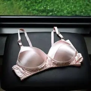 双面素绉缎真丝文胸透气内衣女光面 夏季 - 女士内衣/男士内衣/家居服