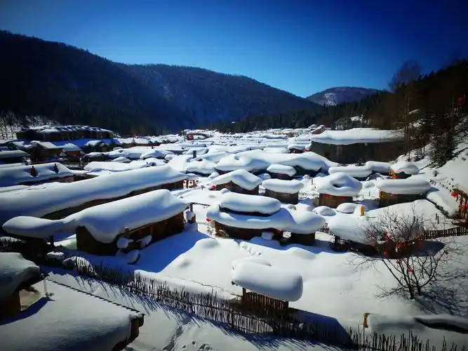 位于牡丹江的"中国雪乡".牡丹江市委新闻中心 供图