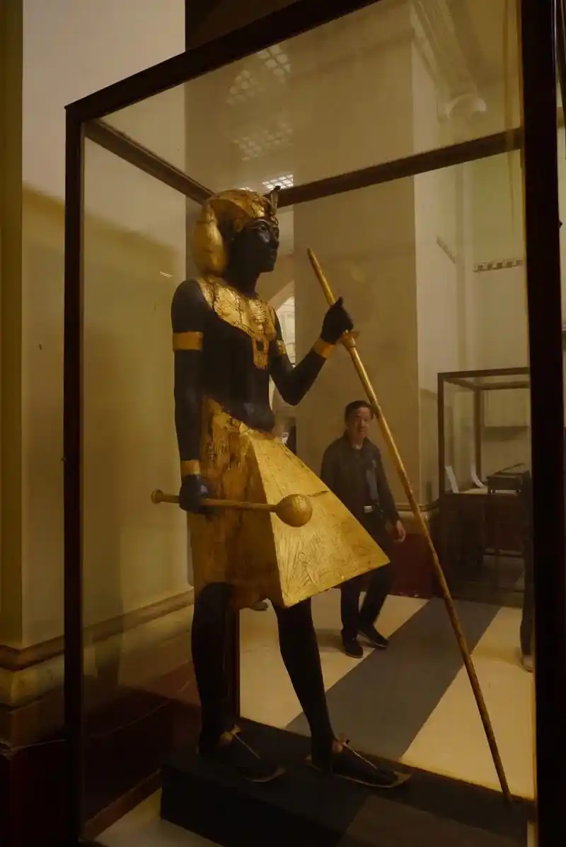 埃及博物馆壁画木乃伊一一七千年的文明. - 抖音