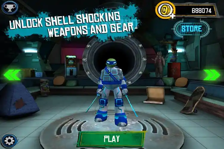 忍者神龟:屋顶狂飙 teenage mutant ninja turtles: rooftop run