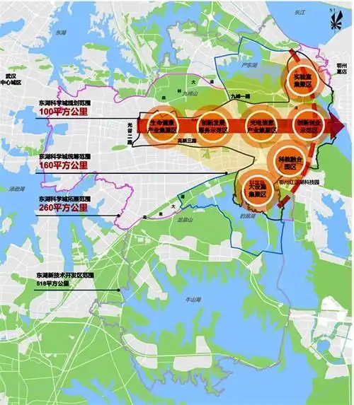 12月14日,记者从东湖高新区获悉,湖北东湖科学城"7997"(七大湖北实验