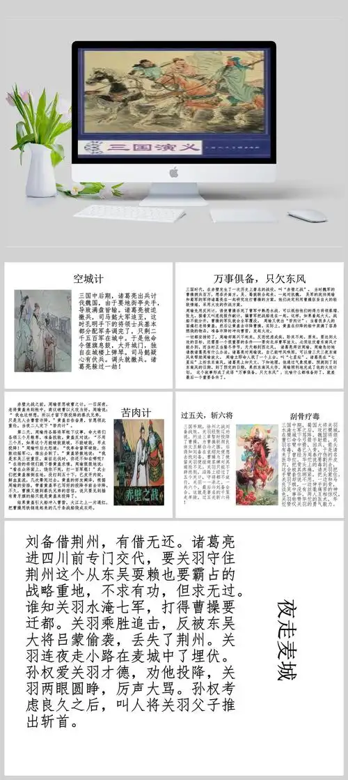三国演义故事的ppt