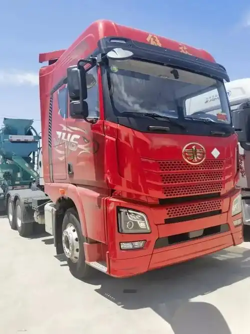 [烟花][烟花]一汽解放jh6 天然气车辆[爆竹] lng车型中最受欢迎之一