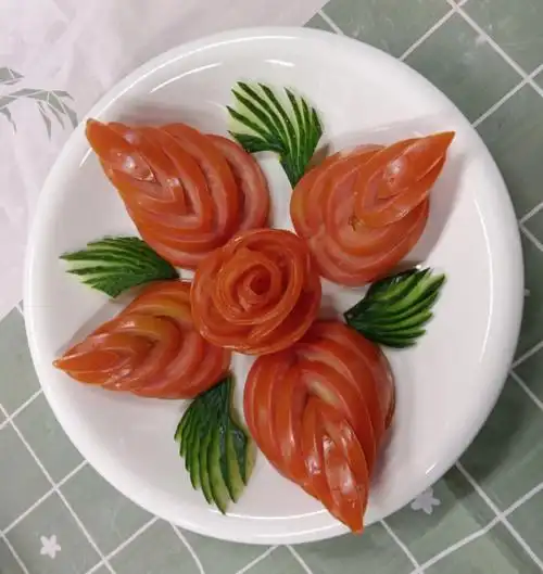 花样月子餐摆盘