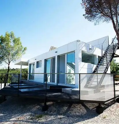 烟台欧式集装箱景观房