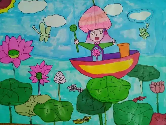 二年级美术课堂《动物朋友们》作品展播