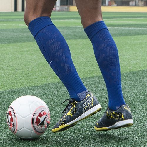 ucan锐克新款长筒足球专业比赛运动防滑毛巾足球袜