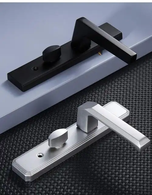 厕所门锁通用型铝合金浴室门把定制品定制铆钉颜色随机3550mm通用型不