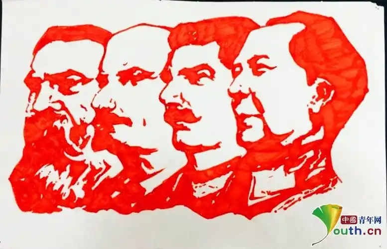 福建大学生手绘"我们是共产主义接班人"诠释信仰与担当