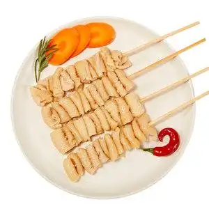 huadong 鸡皮串原味1200g/30串 出口日本级 烧烤鸡肉串 野餐烤串