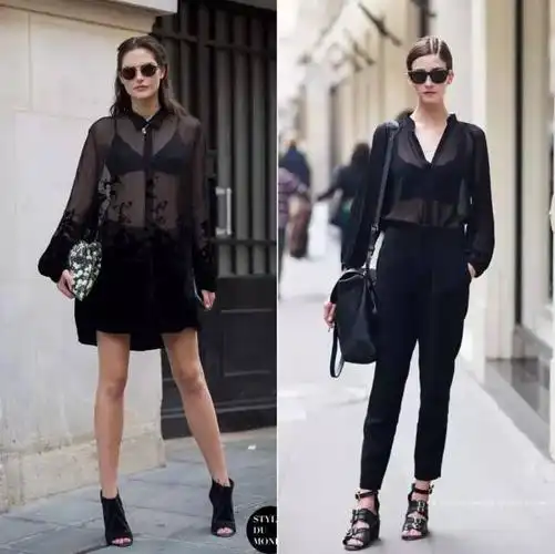 夏天那些很透的衣服,到底怎么穿出去啊啊啊啊啊啊?_手机搜狐网