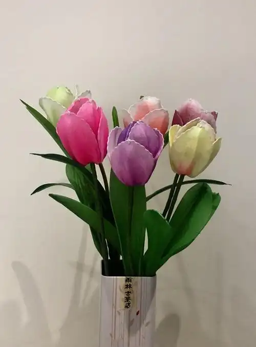 舜宁居委会丝网花学习小组集锦(一)