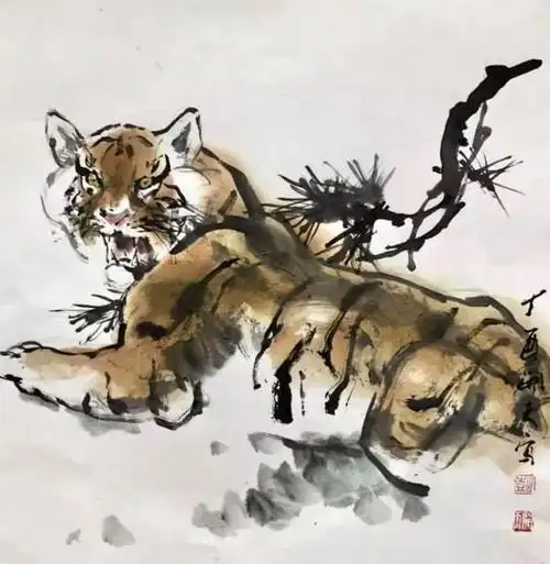 生命之泉常涌画家彭开天2022写意精品聚汇