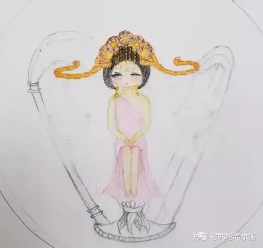 彩铅教程天秤座