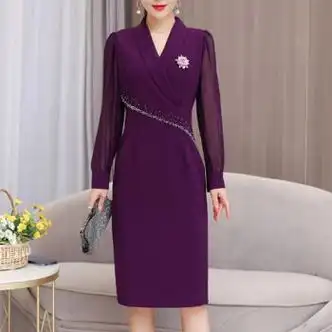 个子喜妈妈婆婆婚宴装男方妈妈婚礼女儿订 图片色 l【图片 价格 品牌