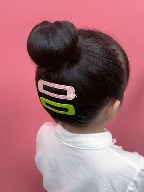 舞蹈课丸子头教程