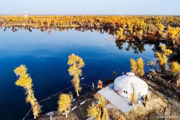 碧波荡漾,天湖仙境——探秘喀什地区泽普金湖杨景区