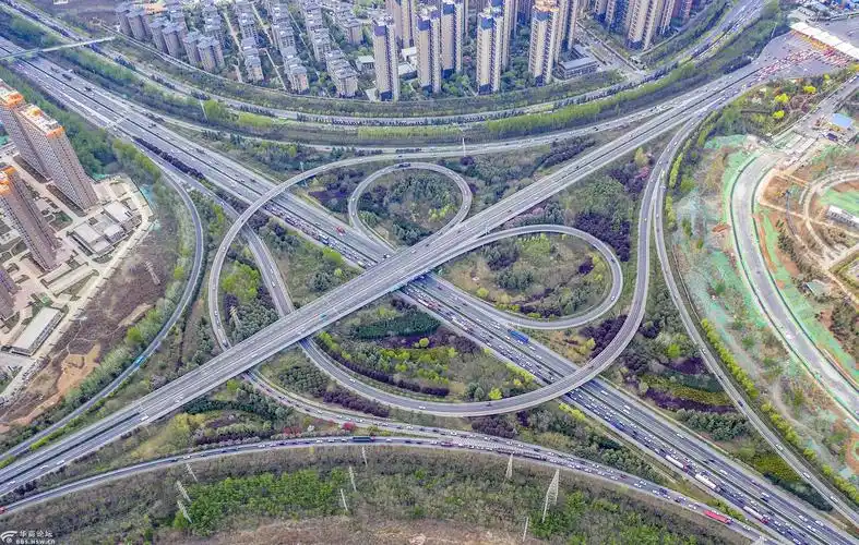 西安立交如诗画 ——转自"关中牛刀"