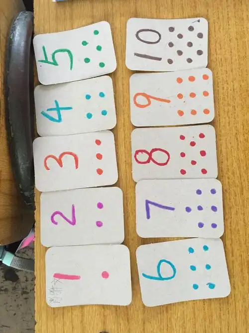 常小一年级113班数字卡片秀