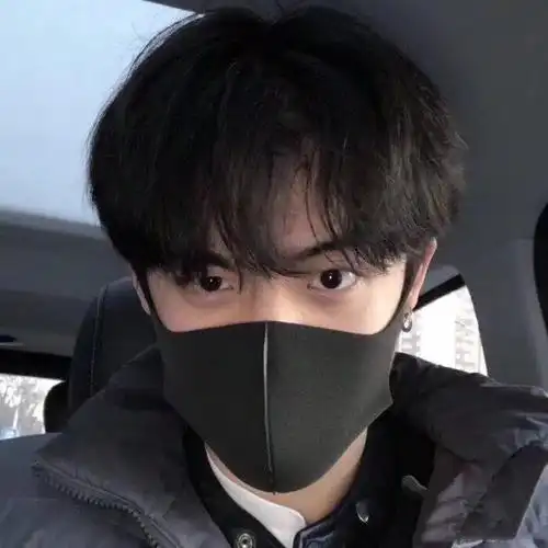 qq头像大全66张戴口罩帅气男生头像