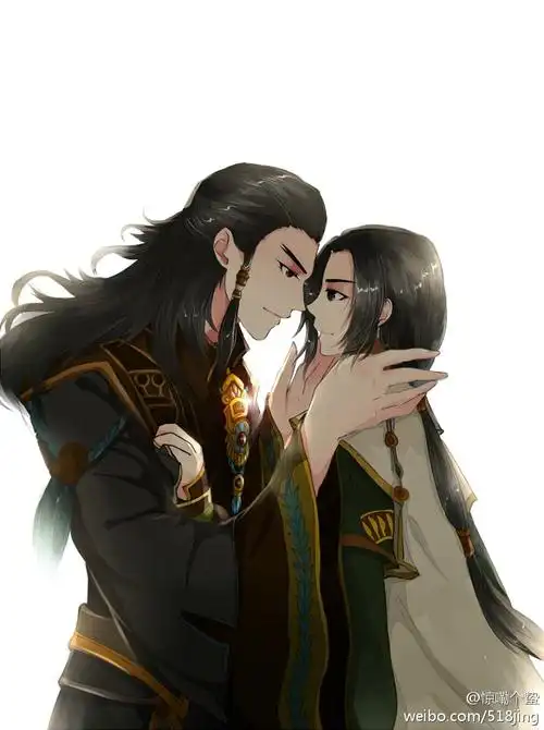 古剑奇谭二 沈夜 谢衣 绘师【惊嘞个蛰】