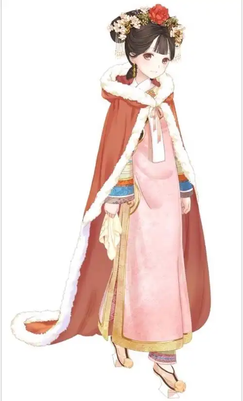 珍妃 原博暖暖环游世界 少女 换装 手游 服装 设计 萝莉 素材 壁纸