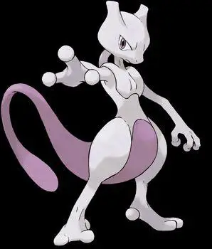 超梦,原本第一代一百五十只的最后一只,作为初代最强的神奇宝贝出场