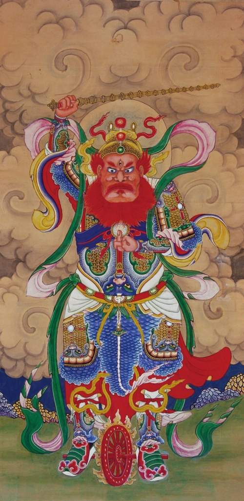 农历六月十五王灵官祖师圣诞三眼能观天下事一鞭惊醒世间人