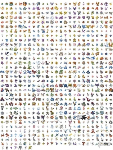 全口袋妖怪图鉴一览