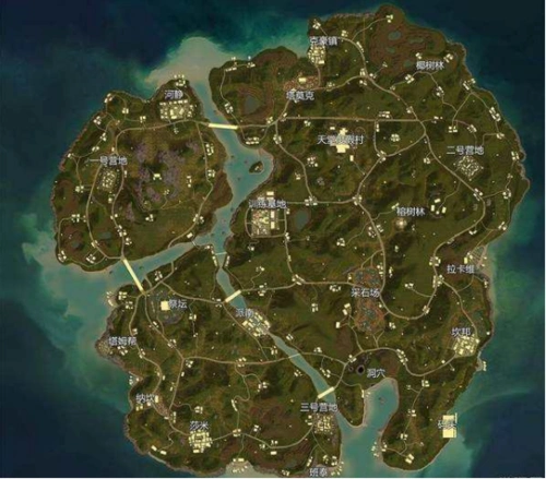 和平精英第五张地图山谷公布你准备好了吗