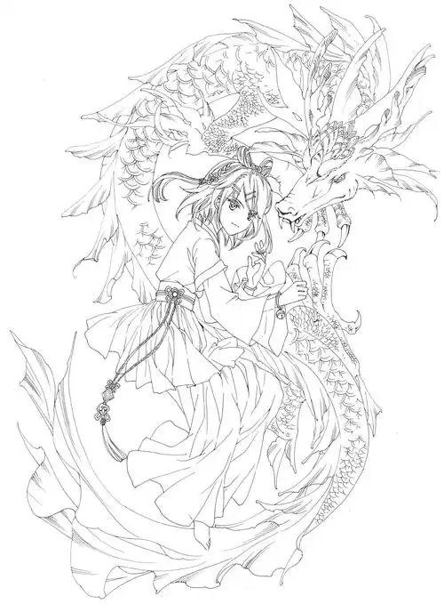 日常手绘速写动漫