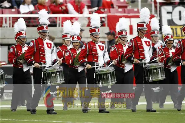 鼓乐队服饰,鼓乐队演出服,鼓号队服装_风格汇美演出服装