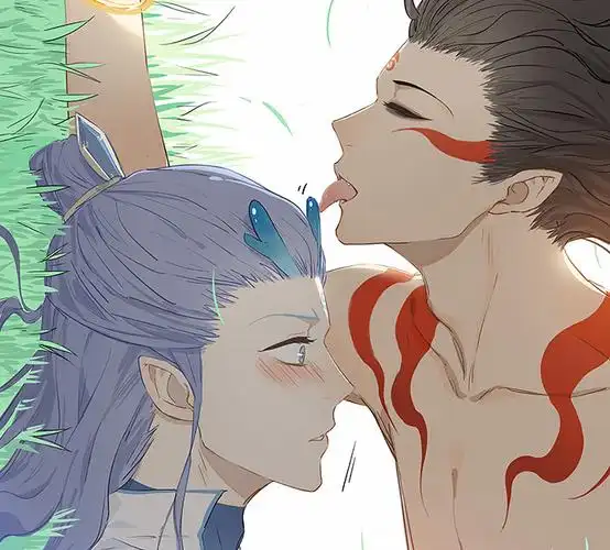 藕饼漫画:哪吒敖丙修炼累了睡一起,接下来干的事让人脸红!