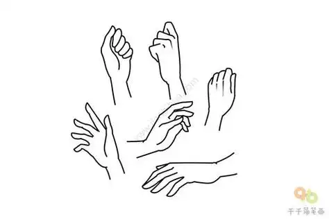 点赞大拇指的简笔画怎么画?