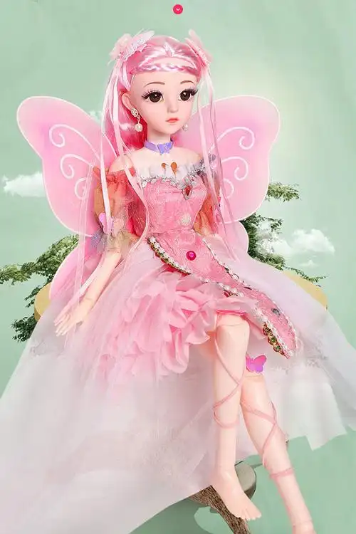 芭比娃娃大号60厘米超大芭比叶罗丽大号洋娃娃公主女孩玩具套装生日