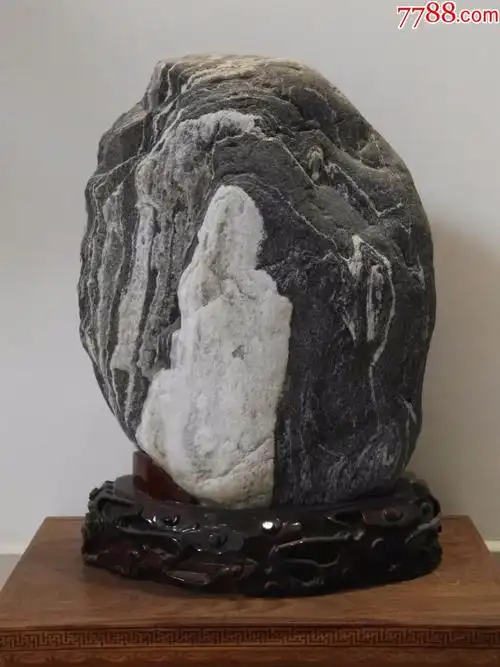 泰山奇石观音送子