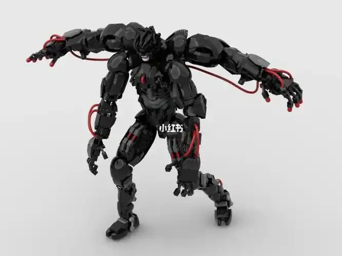 原创moc机甲虚拟嗨完成#lego  #乐高moc  #乐高moc  #大人也要玩玩具