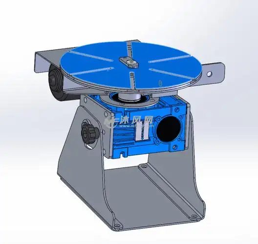焊接旋转工作台模型