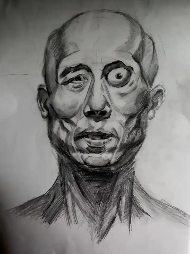 4g 01:09 准备今年素描九级的考级,王亚卓同学 的习作 - 抖音