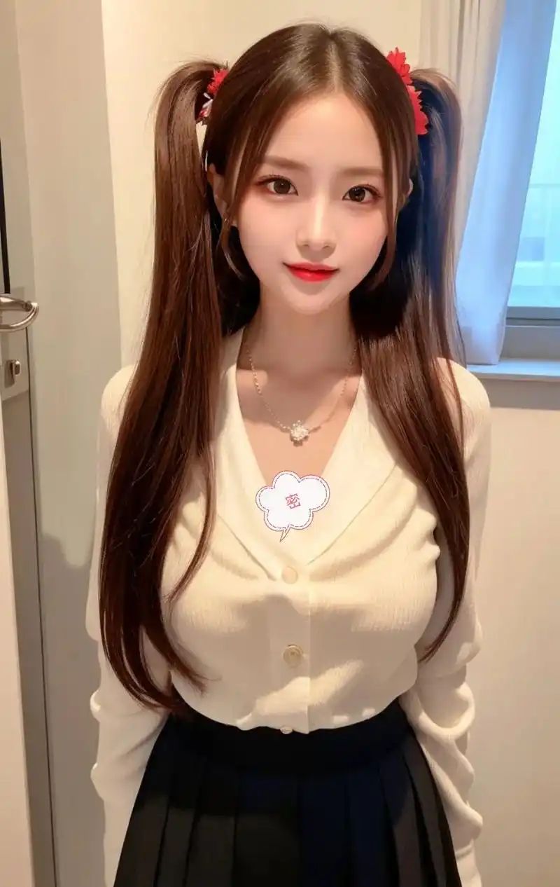 清纯甜美 #御姐范儿 #肤白貌美 #双马尾 #颜值女神 双 - 抖音